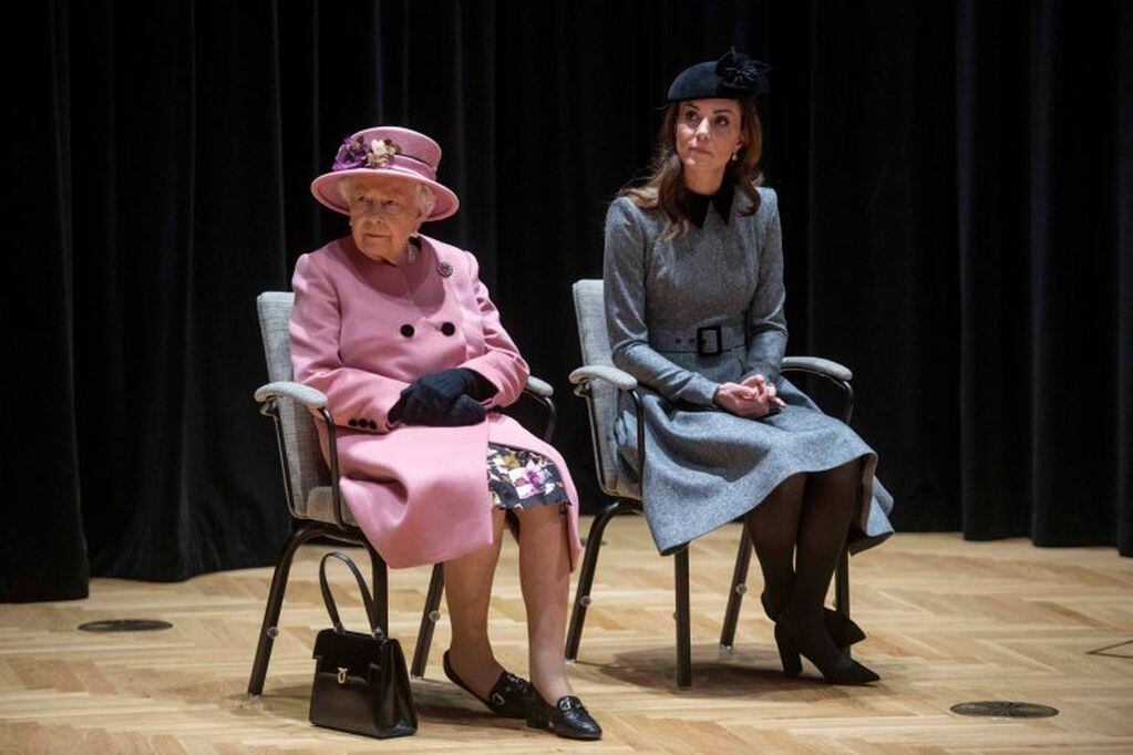 Reina Isabel and Catherine, Duchess 19, 2019. (Foto: Paul Grover/Pool)