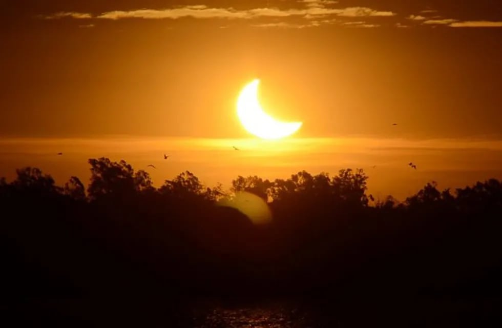 Eclipse solar (Vía Santa Rosa)