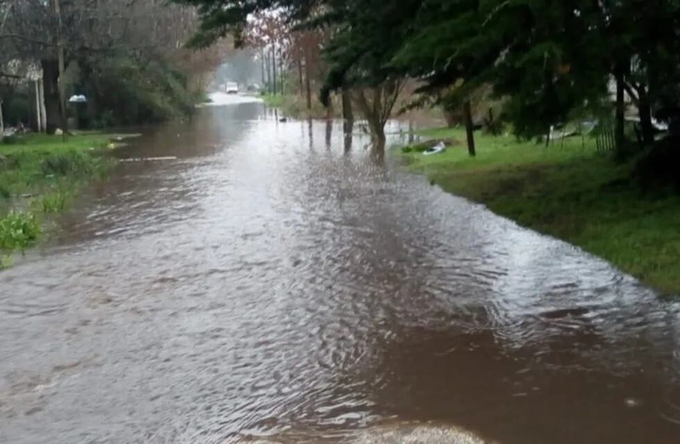 Inundaciones en Mar del Plata