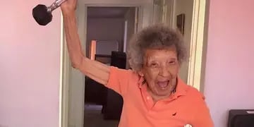 Julia, la abuela estadounidense, tiene 102 años.