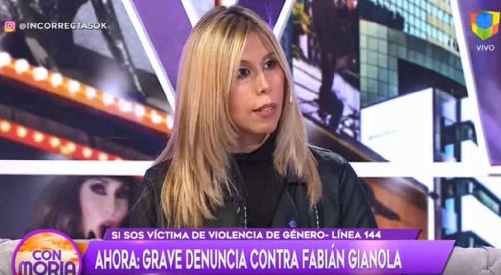 Viviana Aguirre acusó a Fabián Gianola de “abuso sexual gravemente ultrajante". (Captura video)