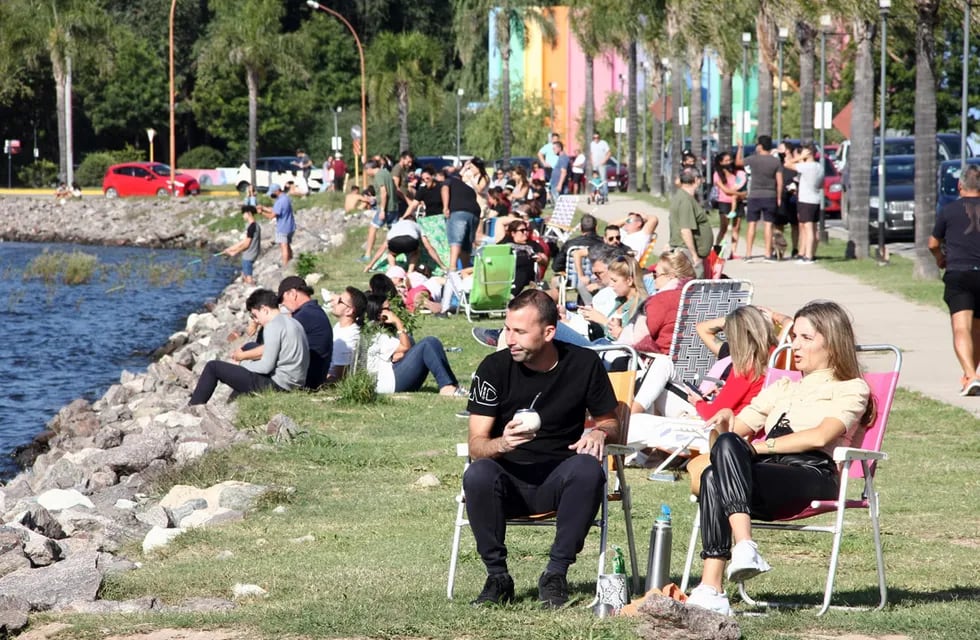 Turismo.  El feriado largo de Semana Santa convocó a mucha gente en las zonas turísticas de la provincia.