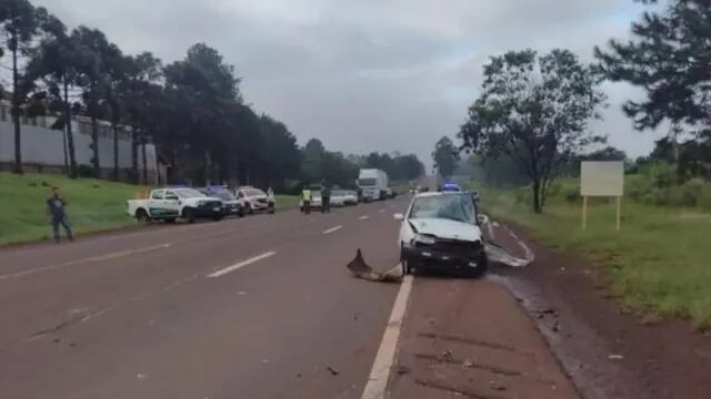 Colonia Victoria: siniestro vial dejó a tres personas heridas