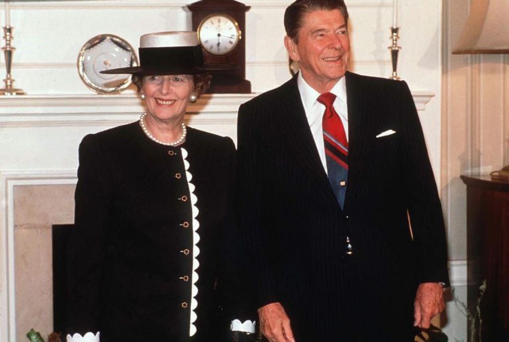 Amigos y socios. Reagan y Thatcher se unieron en el conflicto de Malvinas contra Argentina