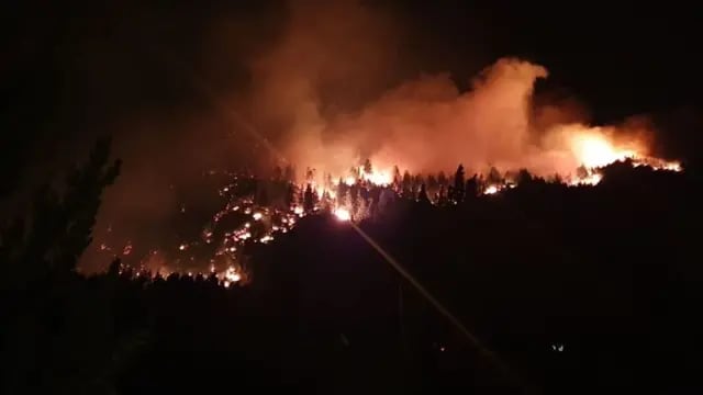 Incendios cerca de El Bolson