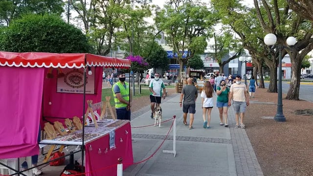 Plaza Feria en Rafaela