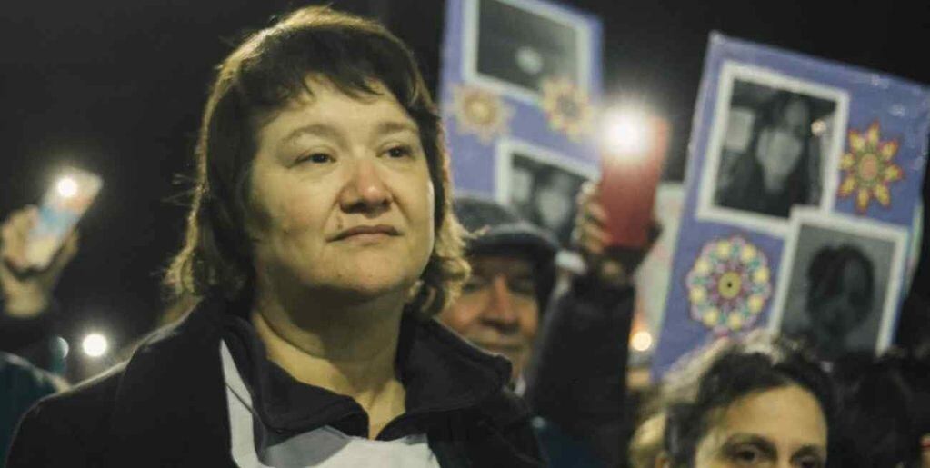 Gloria Romero, mamá de Cecilia Strzyzowksi, le envió un mensaje al Presidente. (Gentileza Diario de Chaco)