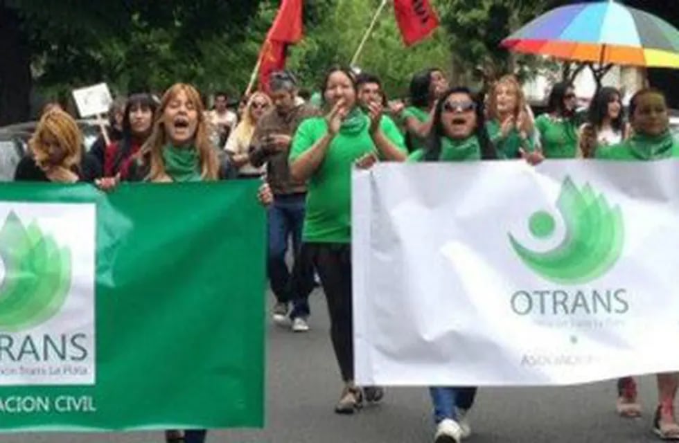 Marcha de Otrans Argentina (Twitter Otrans)