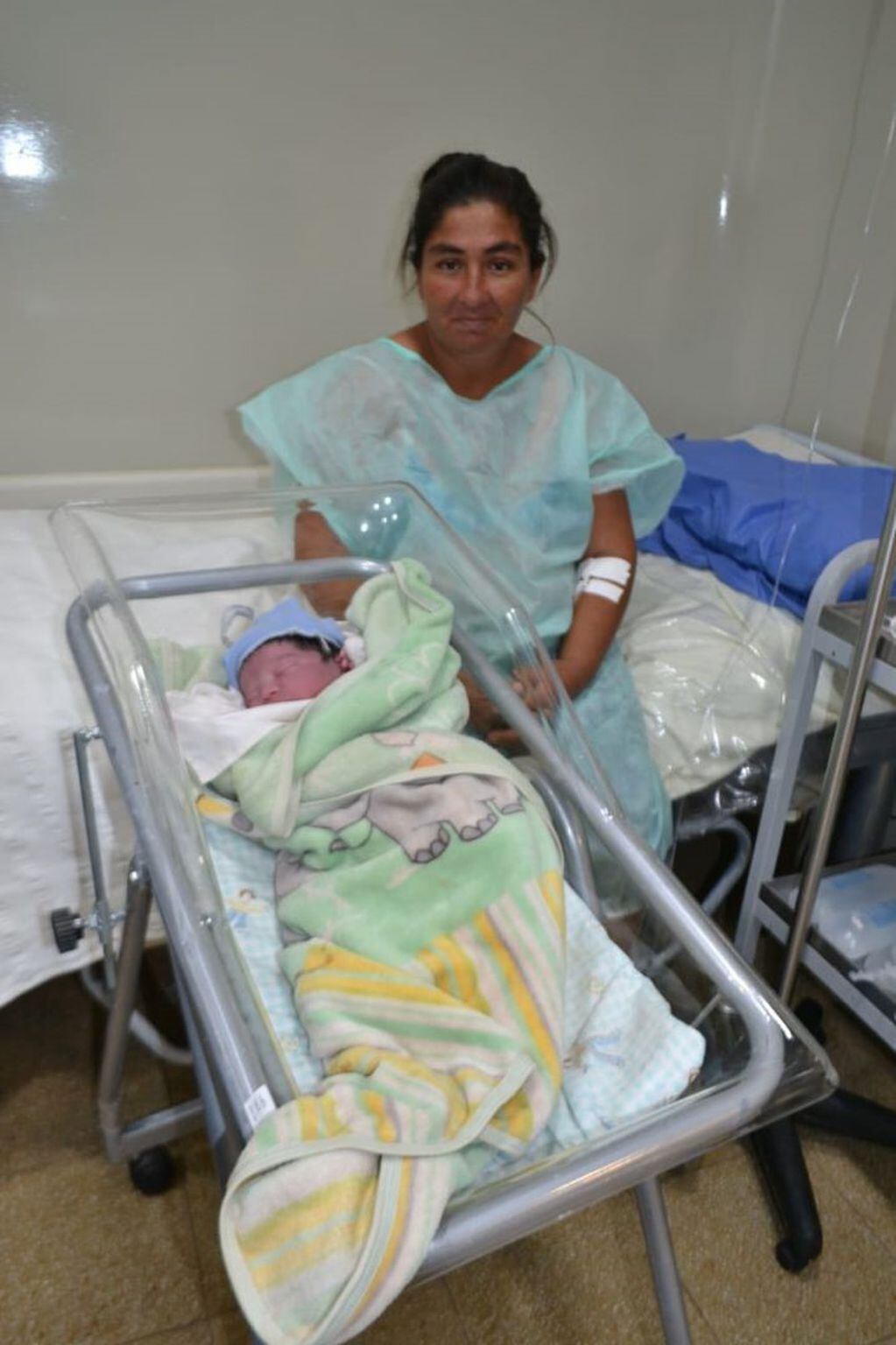 El primer bebé del año en Santiago del Estero es un nene: Eidan Nehemías (Web)