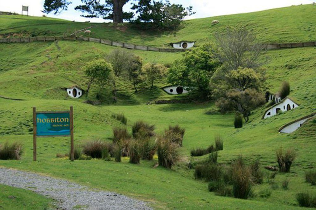 Hobbiton existe en la vida real y está en Nueva Zelanda