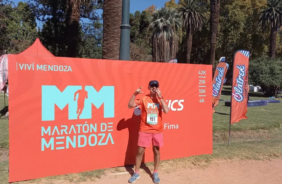 Pablo Lario maratón de Mendoza