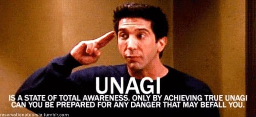 “Unagi es un estado de total conciencia”.