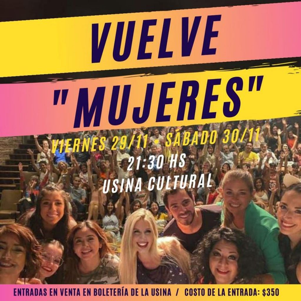 "Mujeres, eso que todos queremos entender" en la Usina Cultural (Gobierno de la Provincia de Salta)