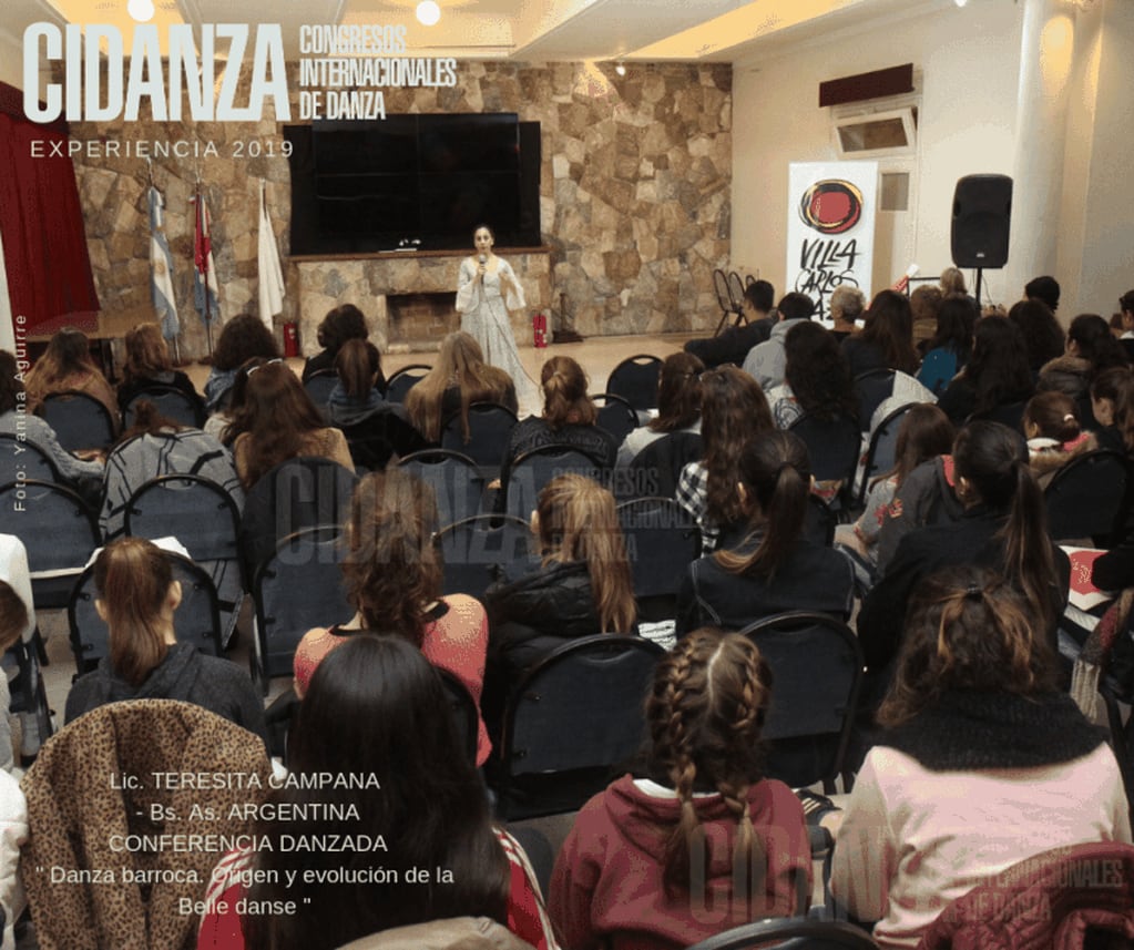 CIDANZA. Congreso Internacional de Danza Clásica en su última experiencia presencial en el año 2019.