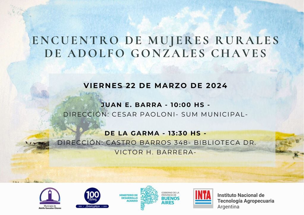 Encuentro de Mujeres Rurales en Gonzales Chaves