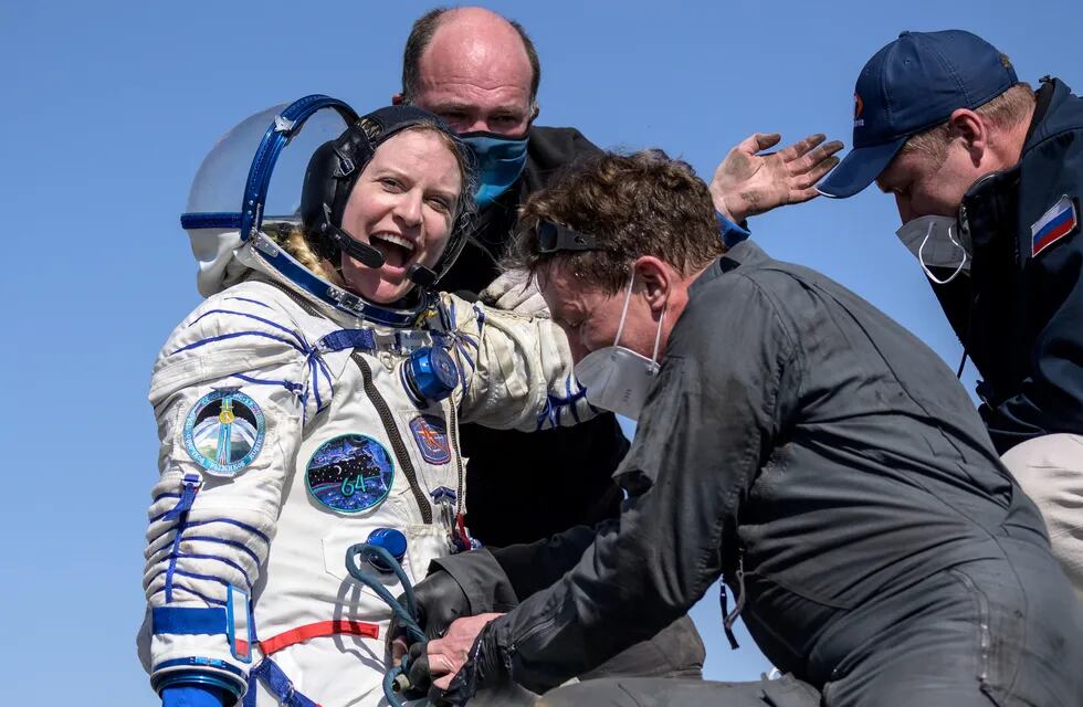 La astronauta estadounidense Kathleen Rubins, bióloga de 42 años.