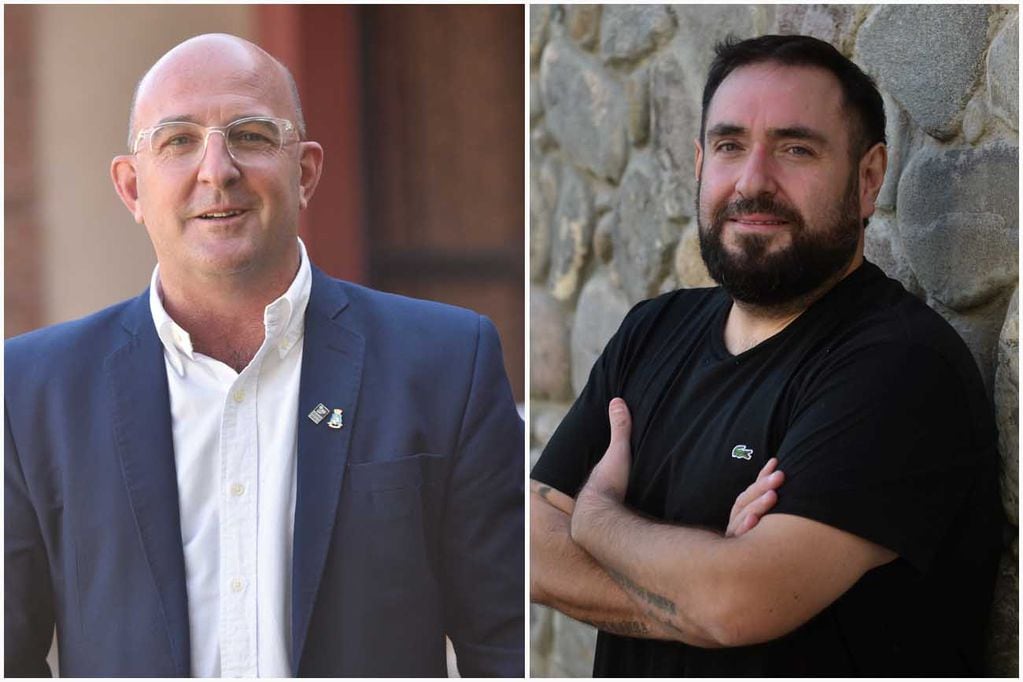 UCR: Marcos Carraso y Javier Fabre, dirigentes de Córdoba. (La Voz)