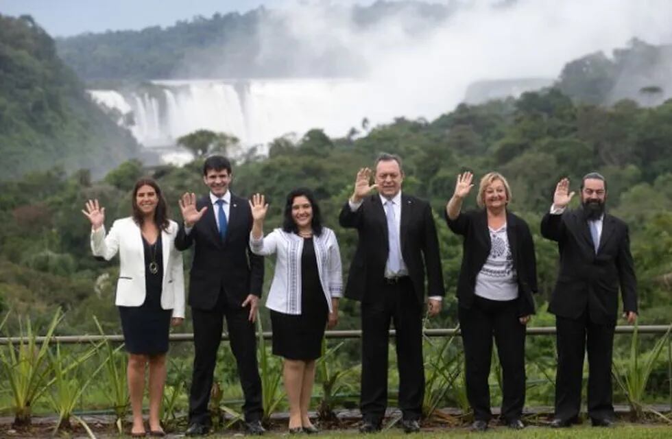 Los ministros de Turismo del Mercosur se reunieron en Iguazú.