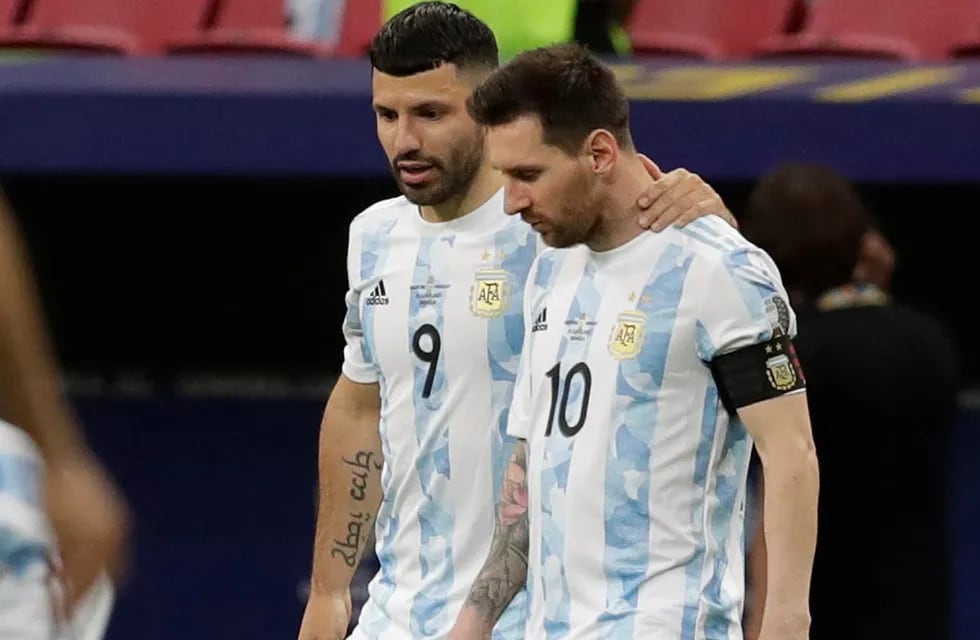 Kun Agüero habló de la felicidad de Lionel Messi tras la conquista de la Copa América.