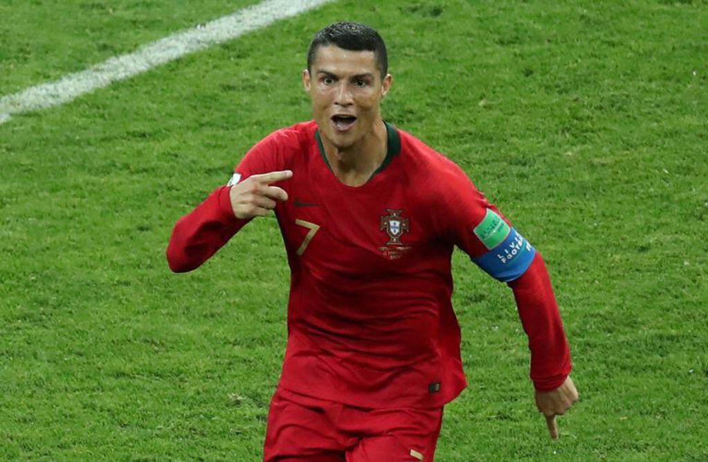 "Siempre yo" Ronaldo festeja tras el error de De Gea