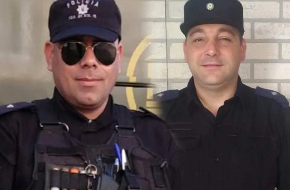 Policías reconocidos en Rafael