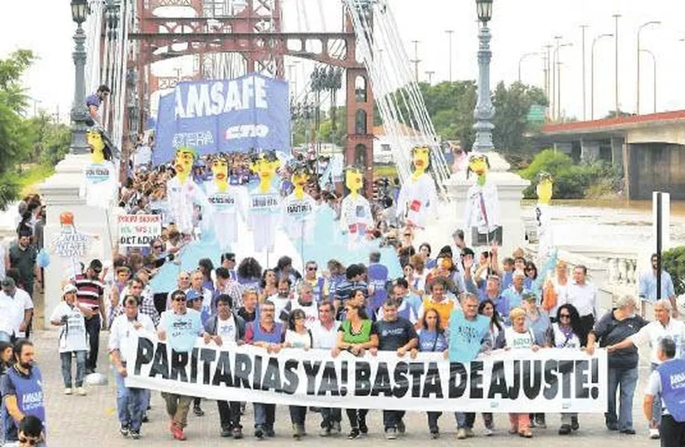 La Marcha Federal Educativa llegará el 23 de mayo a Buenos Aires. (Amsafe)