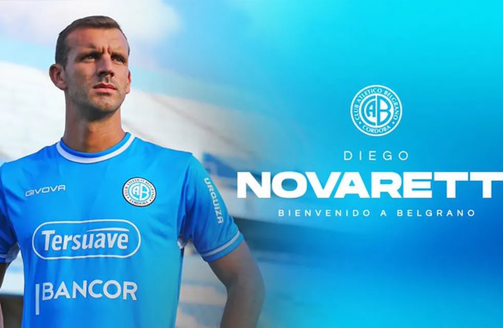 Con los colores de su origen, Diego Novaretti vuelve a Belgrano a más de una década de su salida.