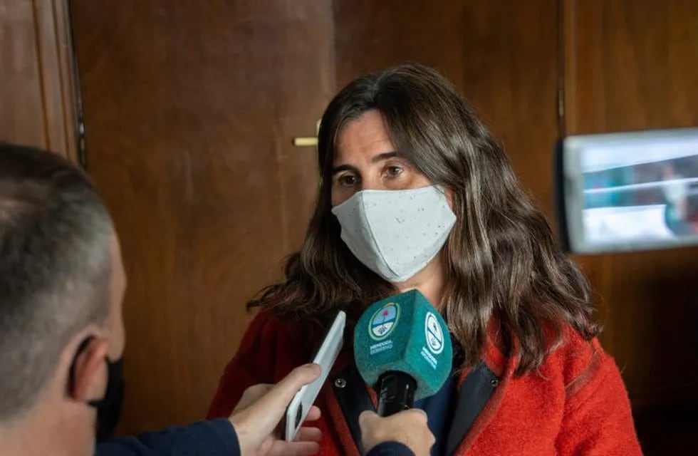 Ana María Nadal, ministra de Salud de Mendoza. Foto: Prensa Mendoza.