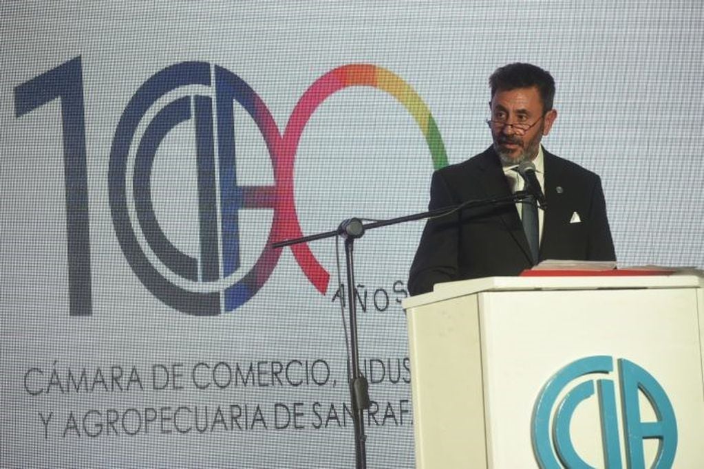 Osvaldo Fernández presidente cámara de comercio San Rafael