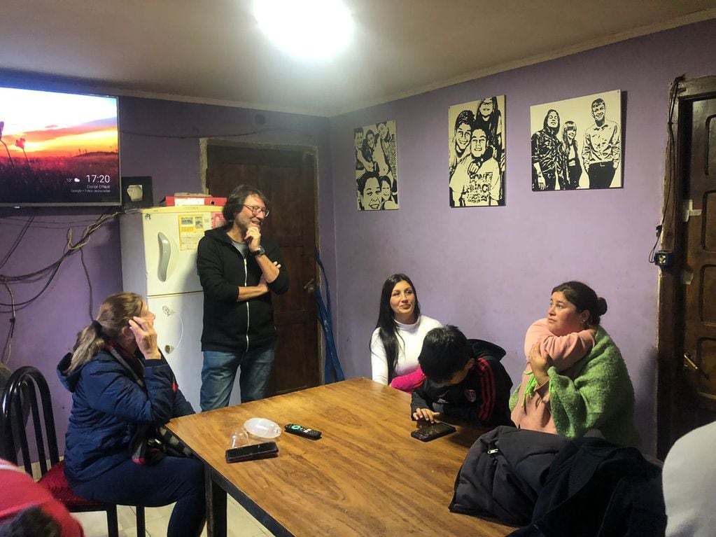 Tres Arroyos: Pablo Garate se reunió con vecinos del Barrio Villa Italia