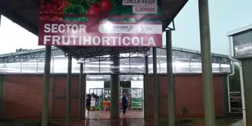 Gran concurrencia en el Mercado Concentrador de la ciudad de Eldorado