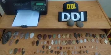 Por una denuncia en Catamarca secuestran 90 piezas arqueológicas en Pico Truncado puestas a la venta por un trabajador petrolero