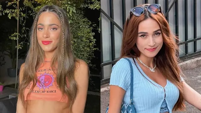 La tiktoker que le copió el look a Tini