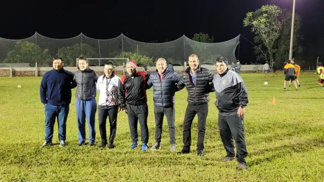 Realizaron clínica de fútbol en Colonia Victoria