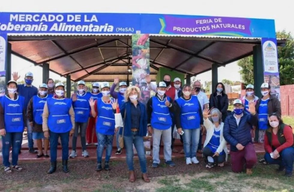 Inauguraron un Mercado de la Soberanía Alimentaria en San Pedro