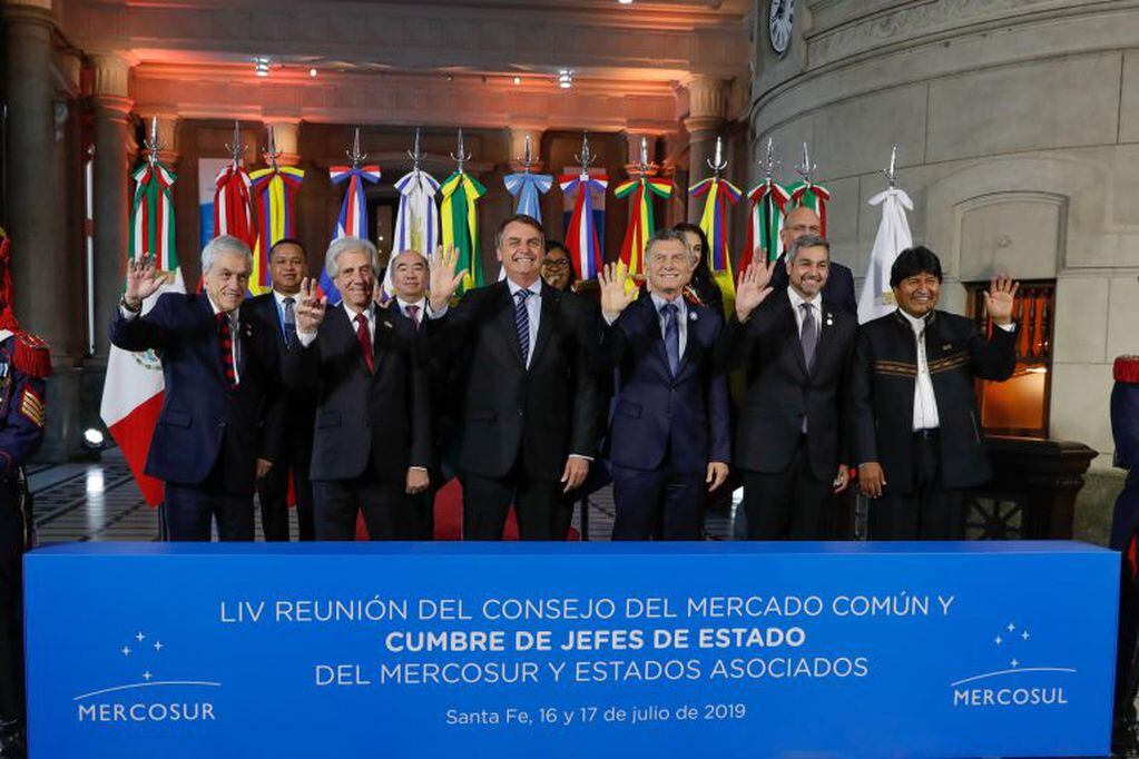 Macri y Piñera plantearon acercar el Mercosur al Pacífico. EFE/ Juan Ignacio Roncoroni