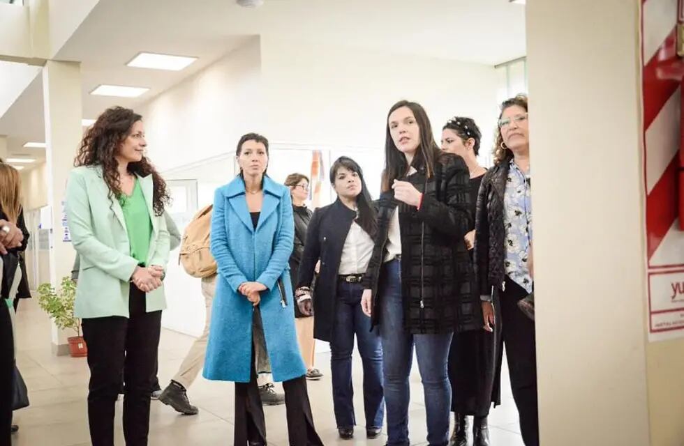 Mayra Mendoza visitó la Casa de la Mujer en Ushuaia