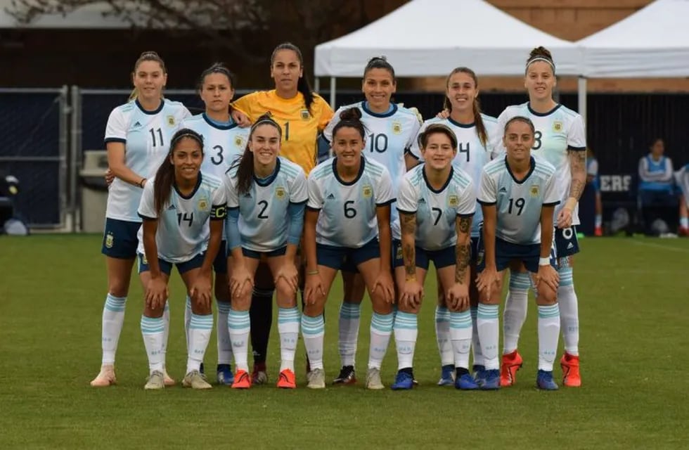 Seleccionado Femenino de Fútbol de gira en EE.UU. (AFA)