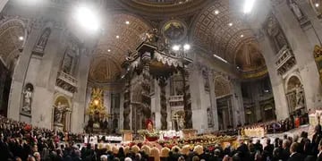 Misa de gallo en el Vaticano 