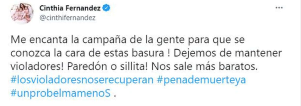 Las famosas y el repudio a la violación en grupo a una mujer en Palermo