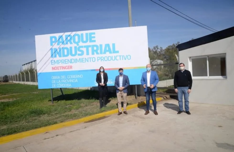 La Provincia inauguró el parque industrial de Noetinger