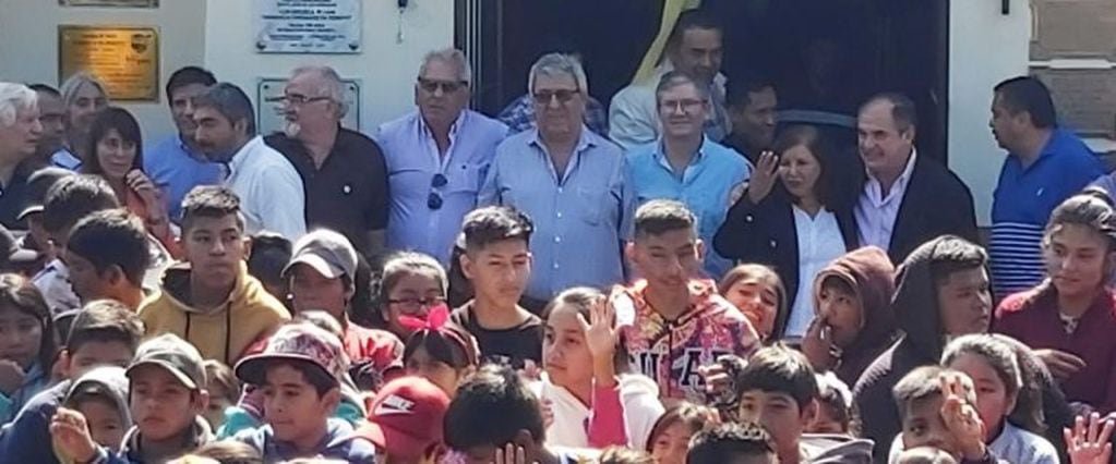 Autoridades del Renatre de las provincias de Jujuy, Salta y Tucumán, presentes en el acto realizado en Salta.