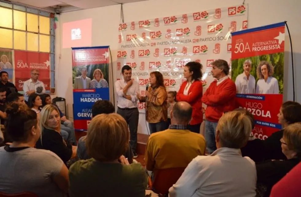 El socialismo cerró su campaña en Entre Ríos: \