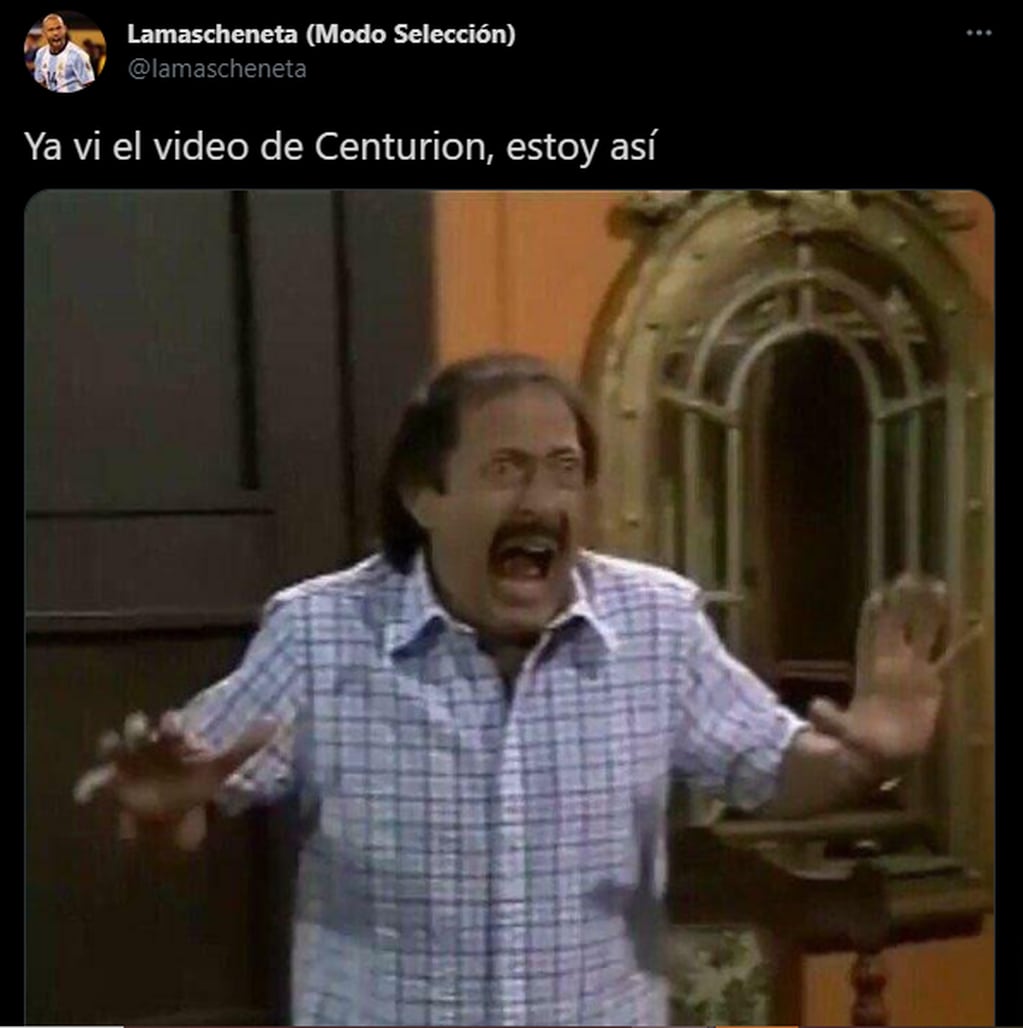 Los memes a Ricardo Centurión.