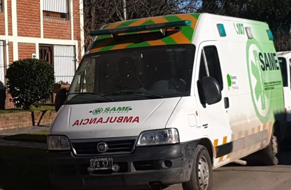 Destacable: gremios marplatenses pusieron en valor una ambulancia para el Interzonal (Foto: Prensa CGT Mar del Plata)