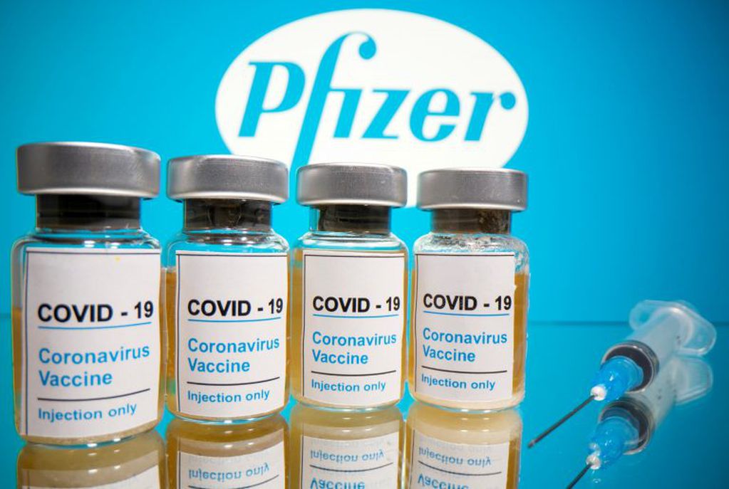 La vacuna contra el coronavirus que prepara Pfizer (REUTERS/Dado Ruvic)