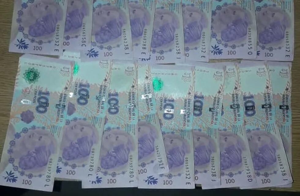 Potrero de Garay: intentó pagar con billetes falsos