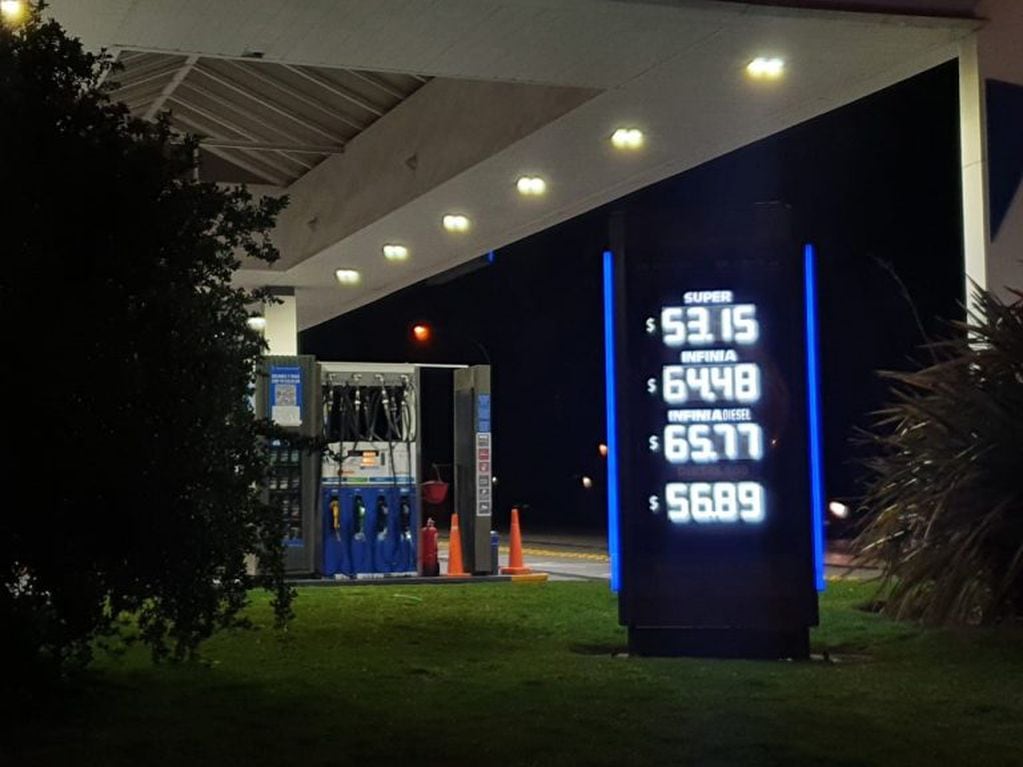 Precios de combustibles en Comodoro Rivadavia (08-10-20 Florencia Orzanco)