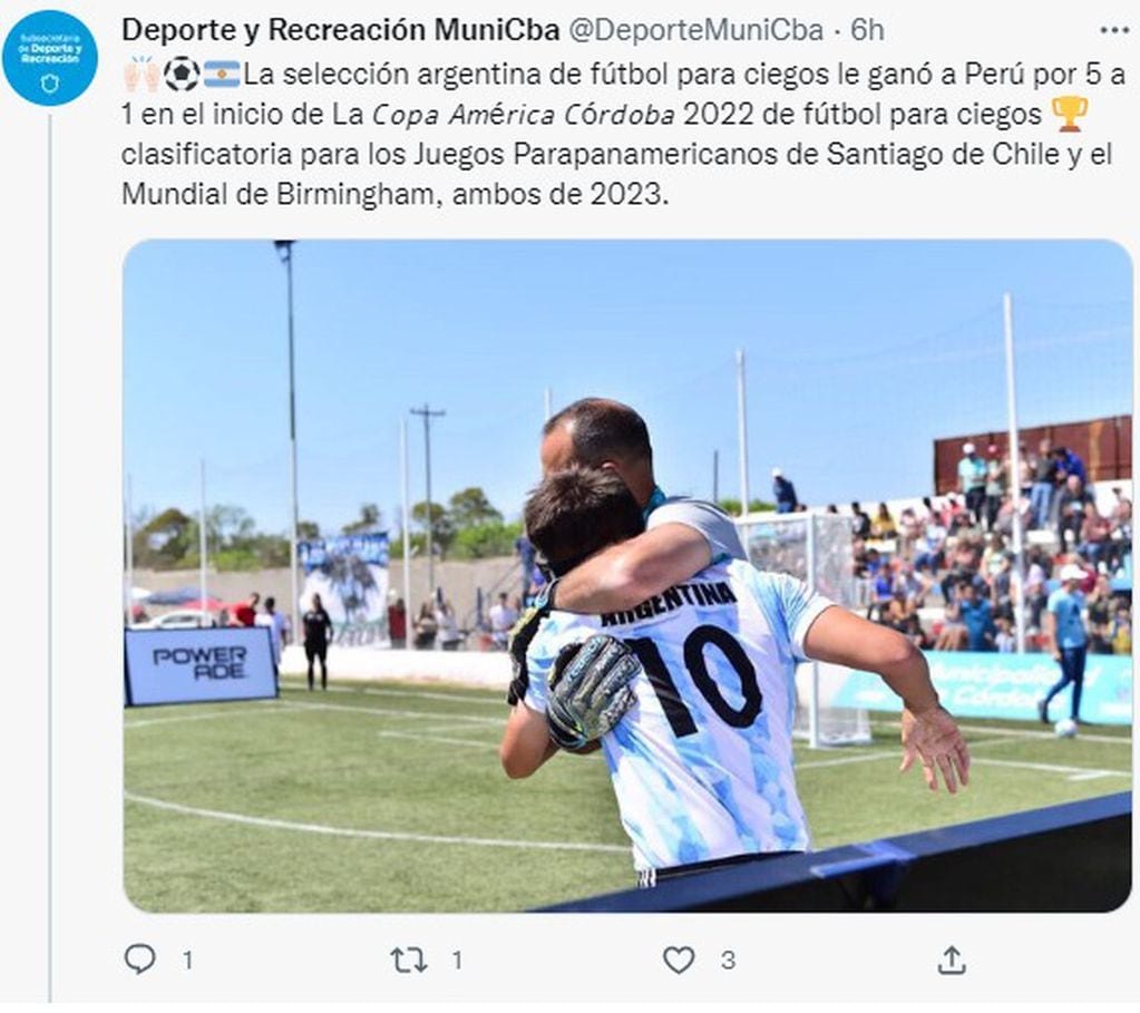 La Selección argentina goleó a Perú y este lunes enfrenta a Brasil, por la Copa América en Córdoba.