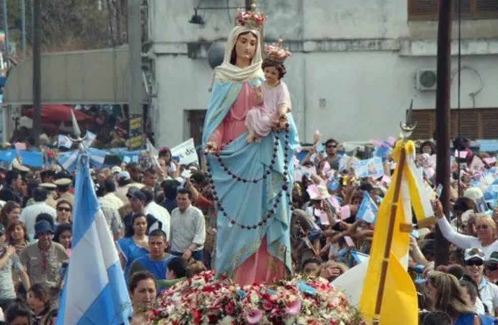 Imagen de la Virgen del Rosario de San Nicolás